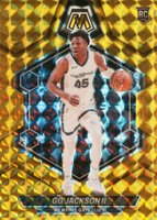 2023 Panini Mosaic #228 GG Jackson II Gold Basketball Card