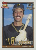 1991 Topps Desert Shield #354 Sid Bream Baseball Card