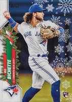 2020 Topps Holiday #HW94 Bo Bichette Baseball Card