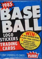 1985 Fleer #WP Wax Pack Baseball Card