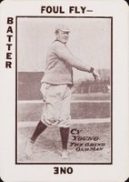 1913 Tom Barker Game # Cy Young Baseball Card