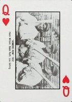 1985 Chicago Cubs Playing Card # Homers Row 1932 Queen of Hearts Baseball Card