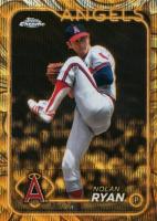 2024 Topps Gilded Collection #32 Nolan Ryan Gold Wave Baseball Card