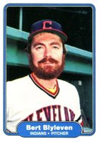 1982 Fleer #361 Bert Blyleven Baseball Card