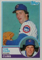 1983 Topps #508 Tom Filer Baseball Card
