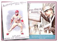 2010 Topps Allen & Ginter This Day in History #TDH1 Chase Utley Baseball Card