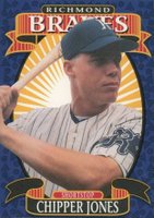 1993 Richmond Braves Pepsi #6 Chipper Jones Baseball Card