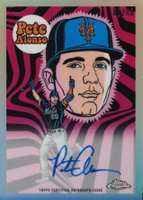 2023 Topps Chrome Ultraviolet All-Stars Autograph #UVAPA Pete Alonso Baseball Card