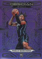 2022 Panini Obsidian #183 Paolo Banchero Electric Etch Purple Flood Basketball Card