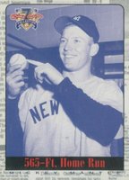 1997 Score Board Mantle Shoe Box Collection #48 565-FT. Home Run Baseball Card