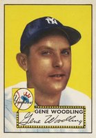 1952 Topps #99 Gene Woodling Baseball Card