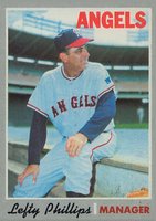 1970 Topps #376 Lefty Phillips Baseball Card