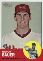 2012 Topps Heritage  #H657 Trevor Bauer Baseball Card