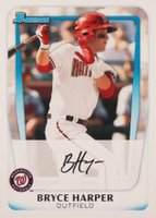 2011 Bowman Prospects #BP1 Bryce Harper Baseball Card