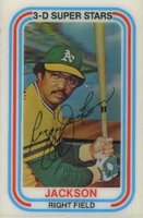 1976 Kellogg's #8 Reggie Jackson Baseball Card