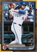 2024 Bowman Draft #BD8 Jac Caglianone Gold Baseball Card