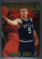 1996 Topps Chrome Season's Best #12 Jason Kidd Basketball Card