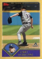 2003 Topps #11 Curt Schilling Gold Baseball Card