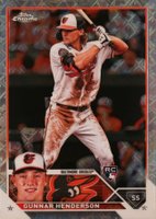 2023 Topps Chrome Logofractor Edition #2 Gunnar Henderson Baseball Card