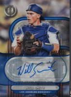 2024 Topps Tribute Tribute Autographs #TAWS Will Smith Blue Baseball Card