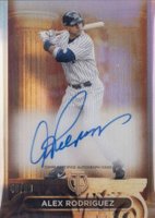 2024 Topps Tribute Pillars of the Game Autographs #PTGAAR Alex Rodriguez Baseball Card