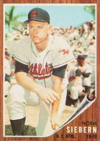 1962 Topps #275 Norm Siebern Baseball Card