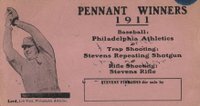 1911 Stevens Firearms Philadelphia Athletics # Bris Lord Baseball Card