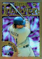 1996 Finest #113 Mike Piazza Refractor Baseball Card