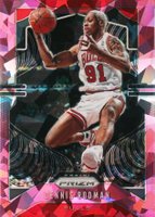 2019 Panini Prizm #3 Dennis Rodman Pink Ice Basketball Card