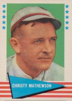 1961 Fleer #59 Christy Mathewson Baseball Card
