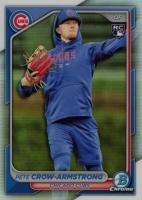 2024 Bowman Chrome Mega Box #45 Pete Crow-Armstrong SP Baseball Card