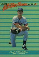1988 Fleer All-Stars #9 Alan Trammell Baseball Card