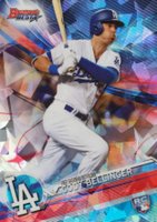 2017 Bowman's Best #65 Cody Bellinger Atomic Refractor Baseball Card