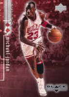 1998 Upper Deck Black Diamond #4 Michael Jordan Double Basketball Card