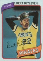 1980 Topps #457 Bert Blyleven Baseball Card