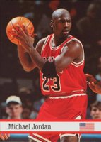 1993 Fax Pax World Of Sport #7 Michael Jordan Basketball Card