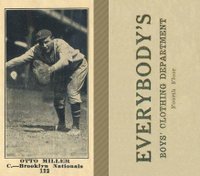 1916 Everybody's #122 Otto Miller Baseball Card