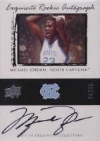 2013 Upper Deck Exquisite Collection Lebron James '03 Tribute Autograph #78-MJ Michael Jordan Basketball Card