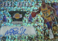 2019 Panini Prizm Fast Break Autographs #MJN Magic Johnson Basketball Card