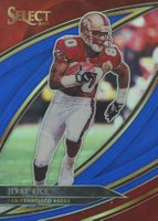 2019 Panini Select #269 Jerry Rice Blue Prizm Football Card