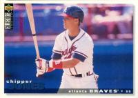 1995 Collector's Choice #154 Chipper Jones Baseball Card