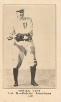 1917 Boston Store #179 Oscar Vitt Baseball Card