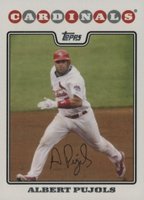 2008 Topps #490 Albert Pujols Baseball Card