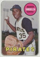 1969 Topps #509 Manny Sanguillen Baseball Card