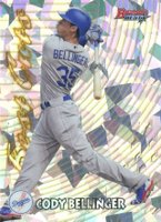 2017 Bowman's Best 1997 Best Cuts #CB Cody Bellinger Atomic Refractor Baseball Card