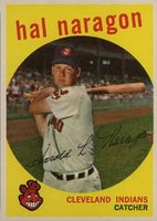 1959 Topps #376 Hal Naragon Baseball Card