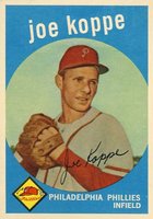1959 Topps #517 Joe Koppe Baseball Card