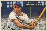 1951 Bowman #222 Thurman Tucker Baseball Card