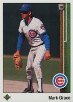 1989 Upper Deck #140 Mark Grace Baseball Card