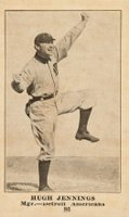 1917 Boston Store #86 Hugh Jennings Baseball Card
